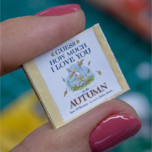 TEMPLATE Miniature book How Much I Love You Autumn | PDF