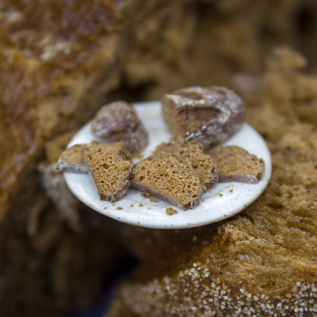 TUTORIAL Miniature brown bread with polymer clay | PDF + video