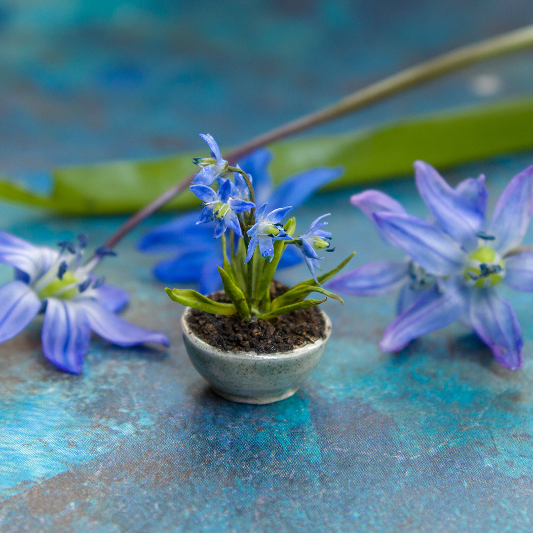 TUTORIAL Miniature wood squill with air dry clay | PDF + video