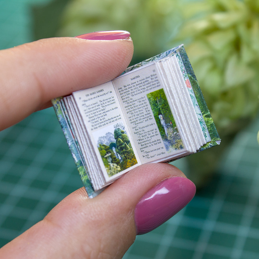 TEMPLATE Miniature book The Secret Garden | PDF