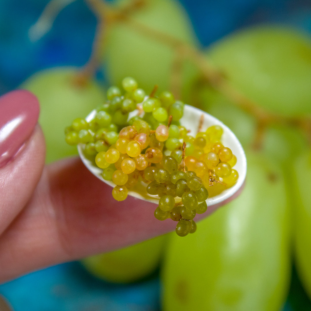 TUTORIAL Miniature grape with polymer clay | PDF + video