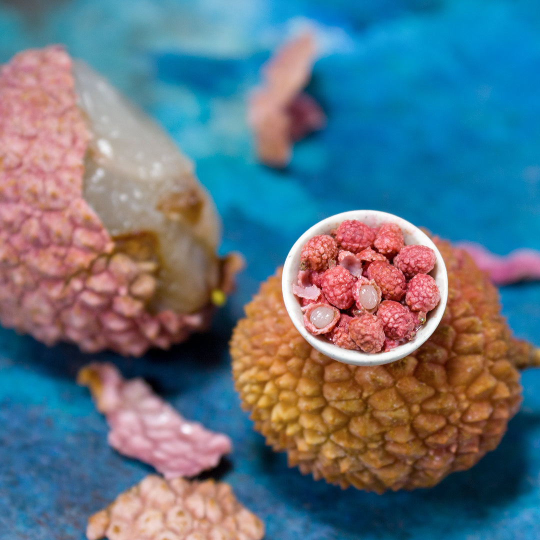 TUTORIAL Miniature litchi with polymer clay | PDF + video