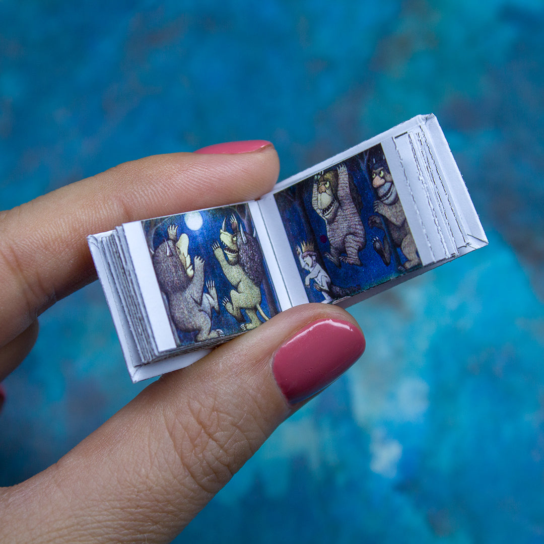 TEMPLATE Miniature book about wild things | PDF