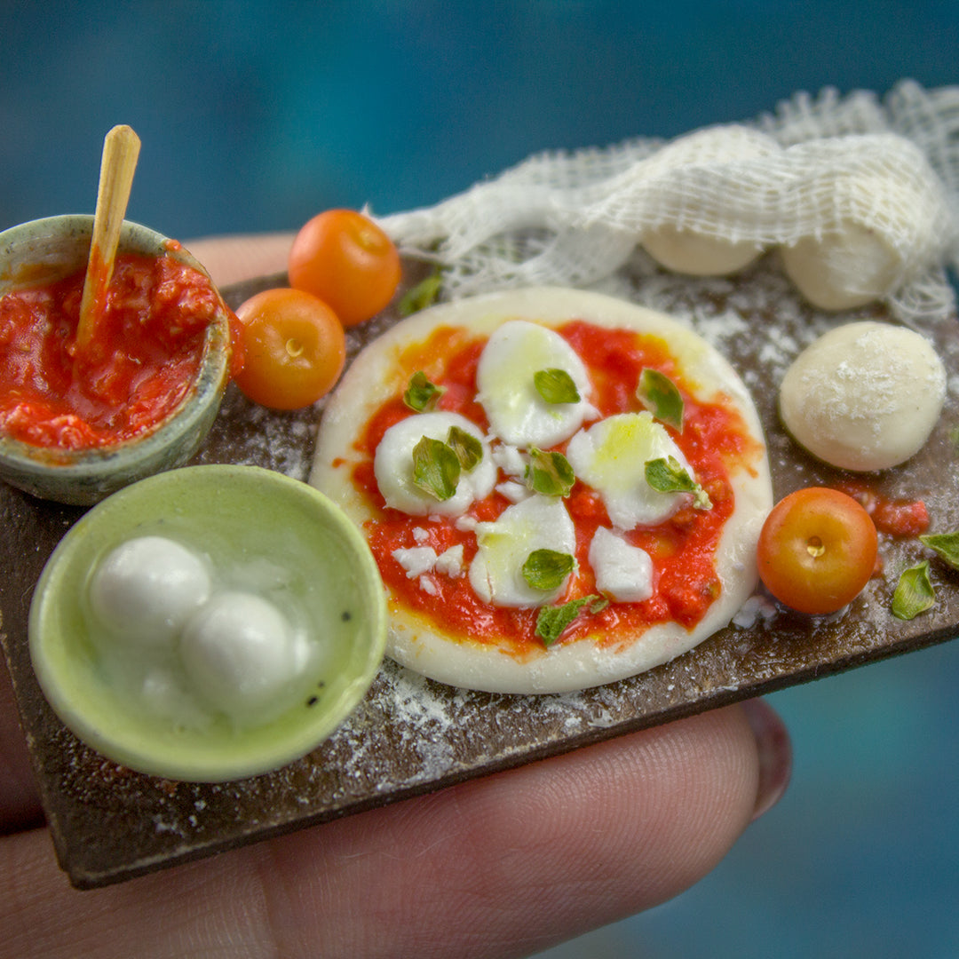 TUTORIAL Miniature pizza making set | PDF + video