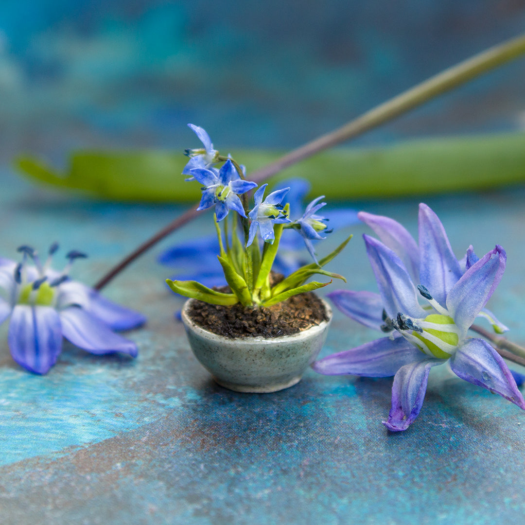 TUTORIAL Miniature wood squill with air dry clay | PDF + video