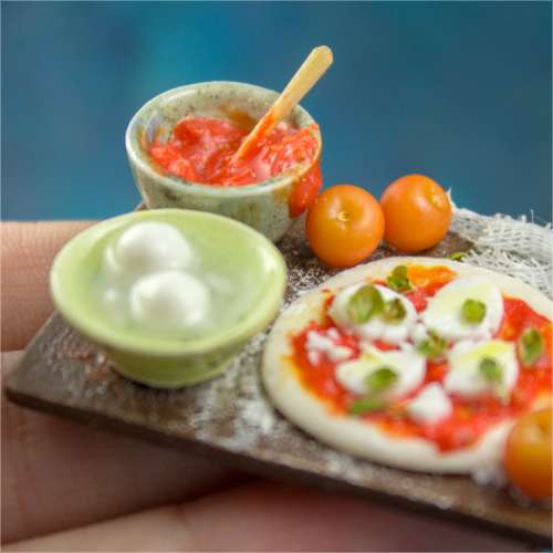 TUTORIAL Miniature pizza making set | PDF + video