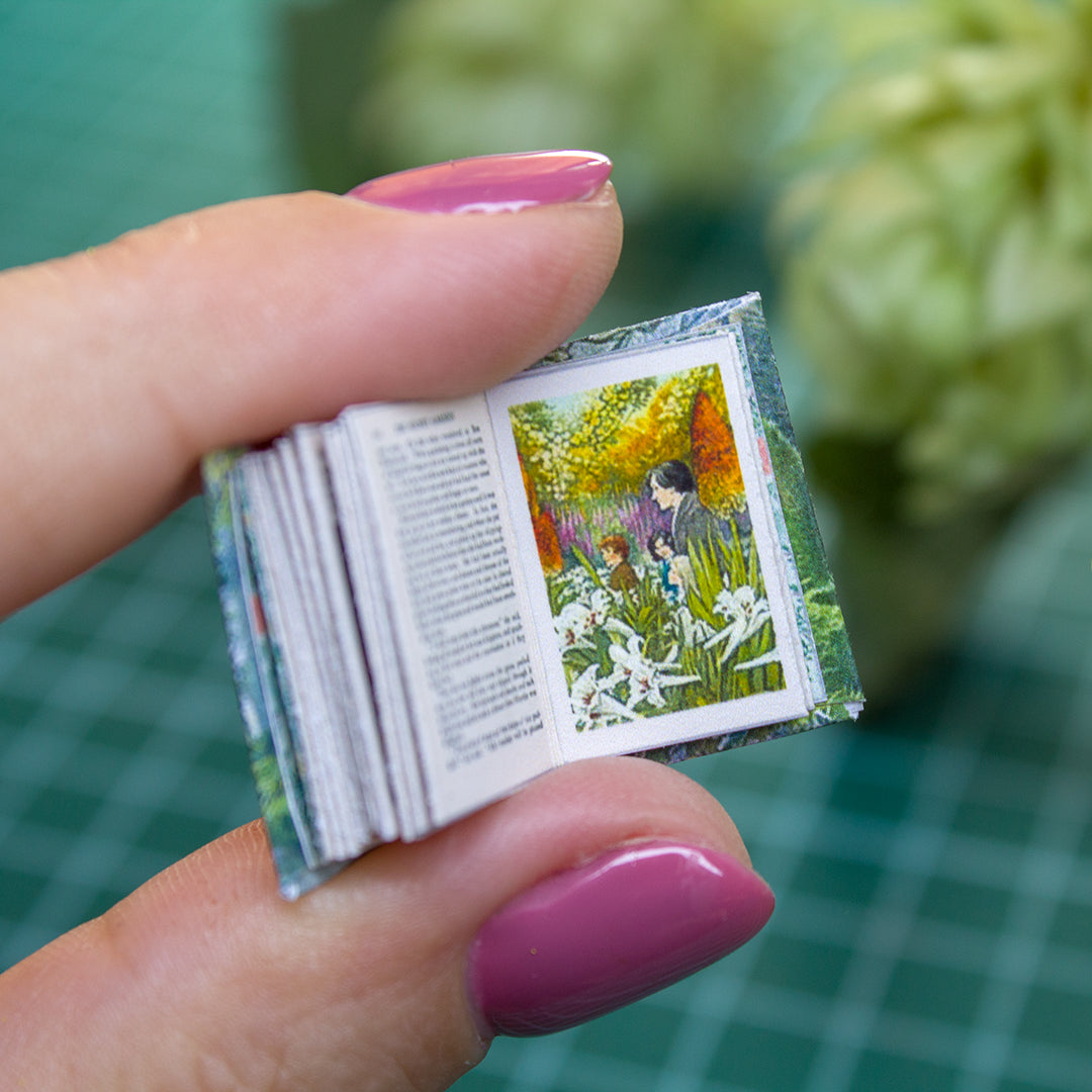 TEMPLATE Miniature book The Secret Garden | PDF