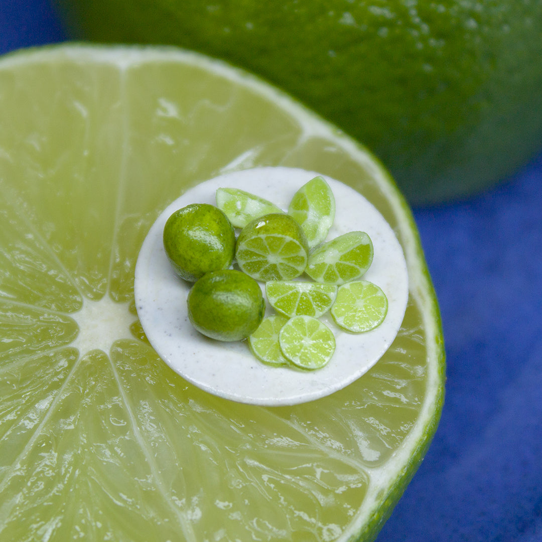 TUTORIAL Miniature lime cane with polymer clay | PDF + video