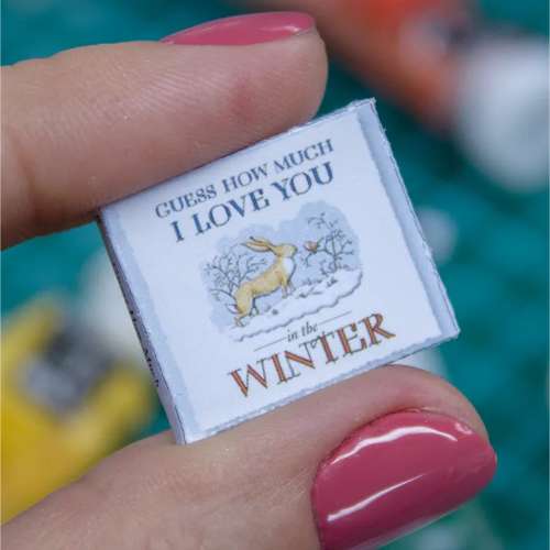 TEMPLATE Miniature book How Much I Love You Winter | PDF