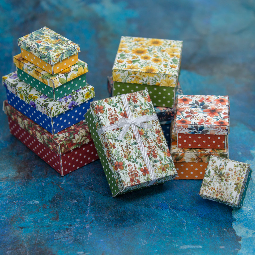 TEMPLATE Miniature vintage boxes for 1:12 scale dollhouse | PDF