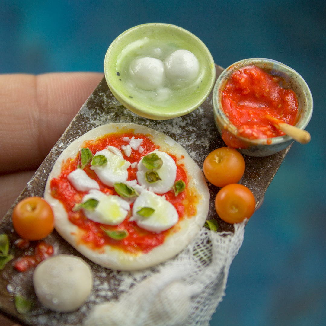 TUTORIAL Miniature pizza making set | PDF + video