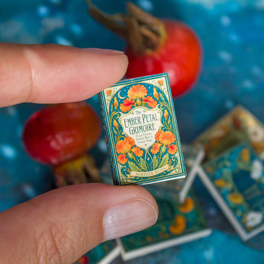 TEMPLATE 49pcs Miniature book covers on A4 sheet | PDF