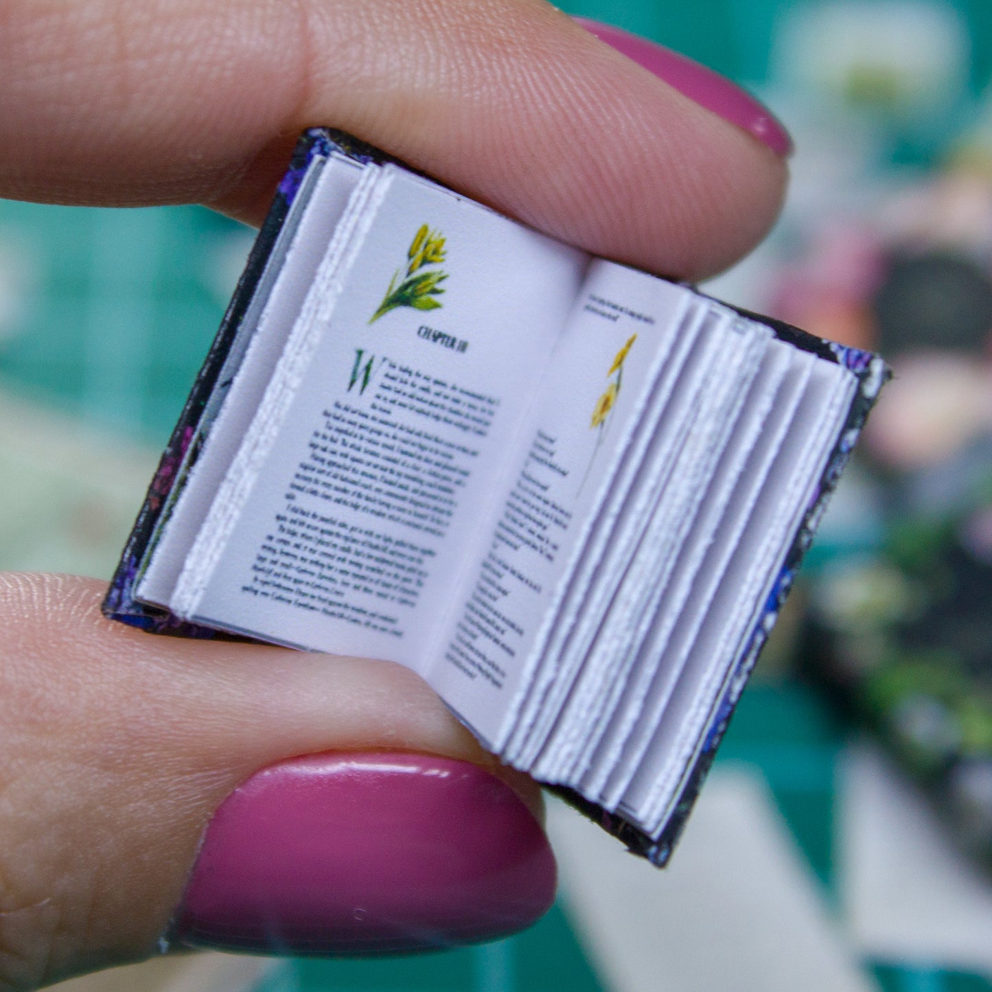 TEMPLATE 3 miniature books for dollhouse decoration part 1 | PDF