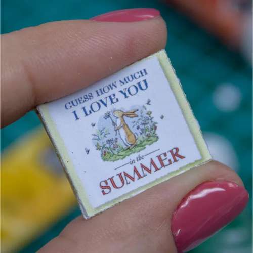 TEMPLATE Miniature book How Much I Love You Summer | PDF