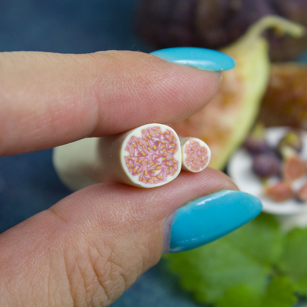 TUTORIAL Miniature fig cane with polymer clay | PDF + video