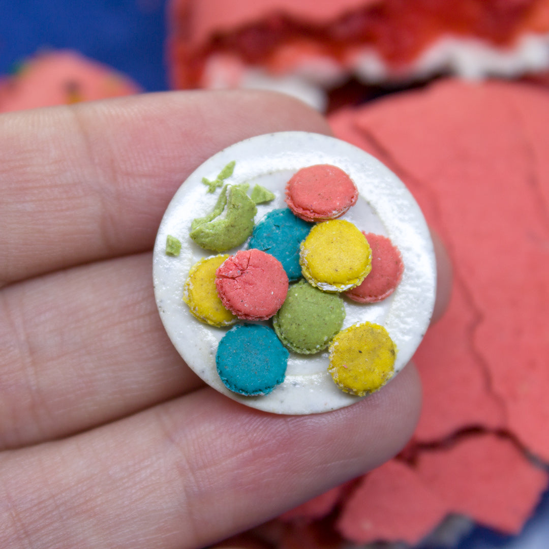 TUTORIAL Miniature macarons with polymer clay | PDF + video