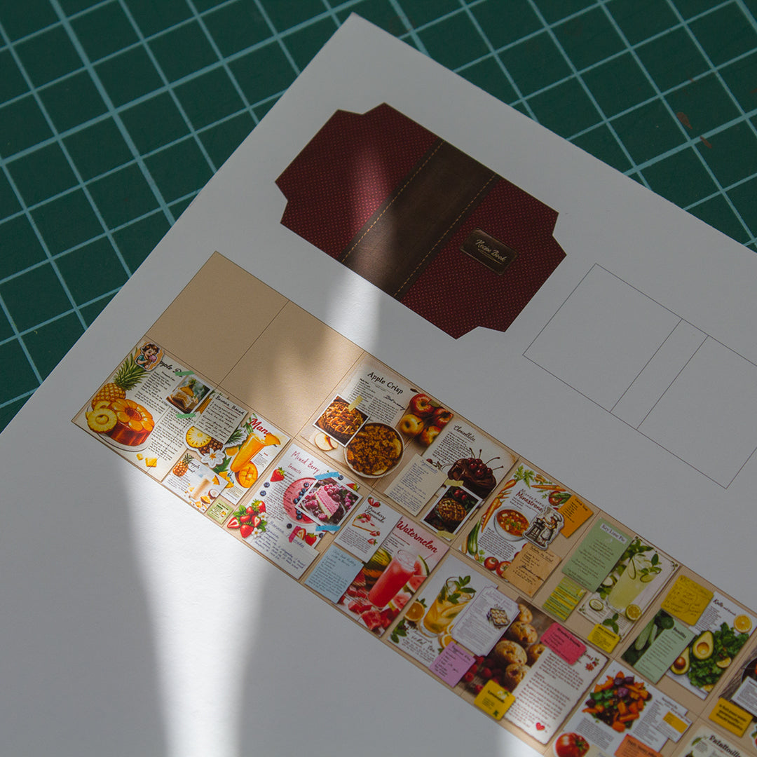 TEMPLATE Miniature recipe book | PDF