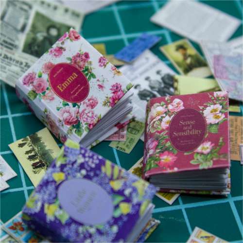 TEMPLATE 3 miniature books for dollhouse decoration part 2 | PDF