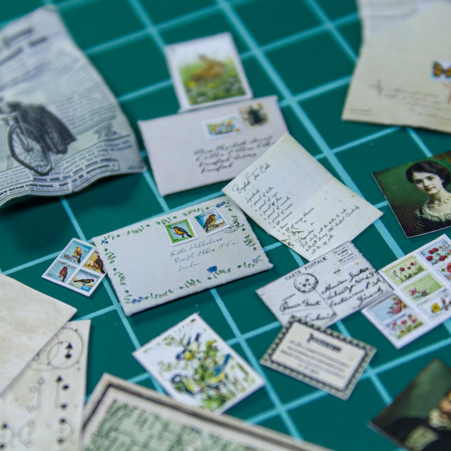 TEMPLATE 3 miniature books for dollhouse decoration part 1 | PDF