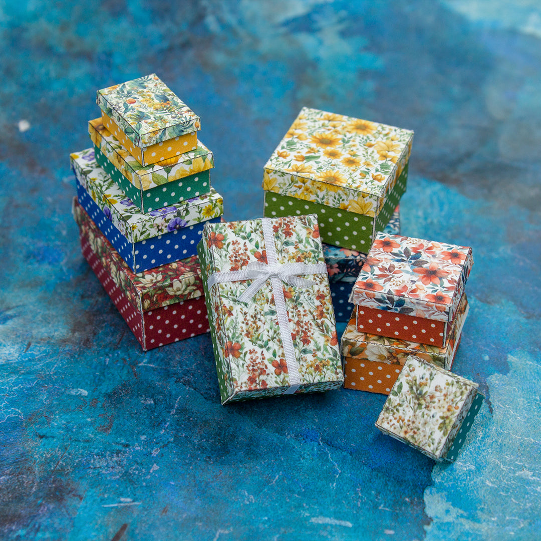 TEMPLATE Miniature vintage boxes for 1:12 scale dollhouse | PDF