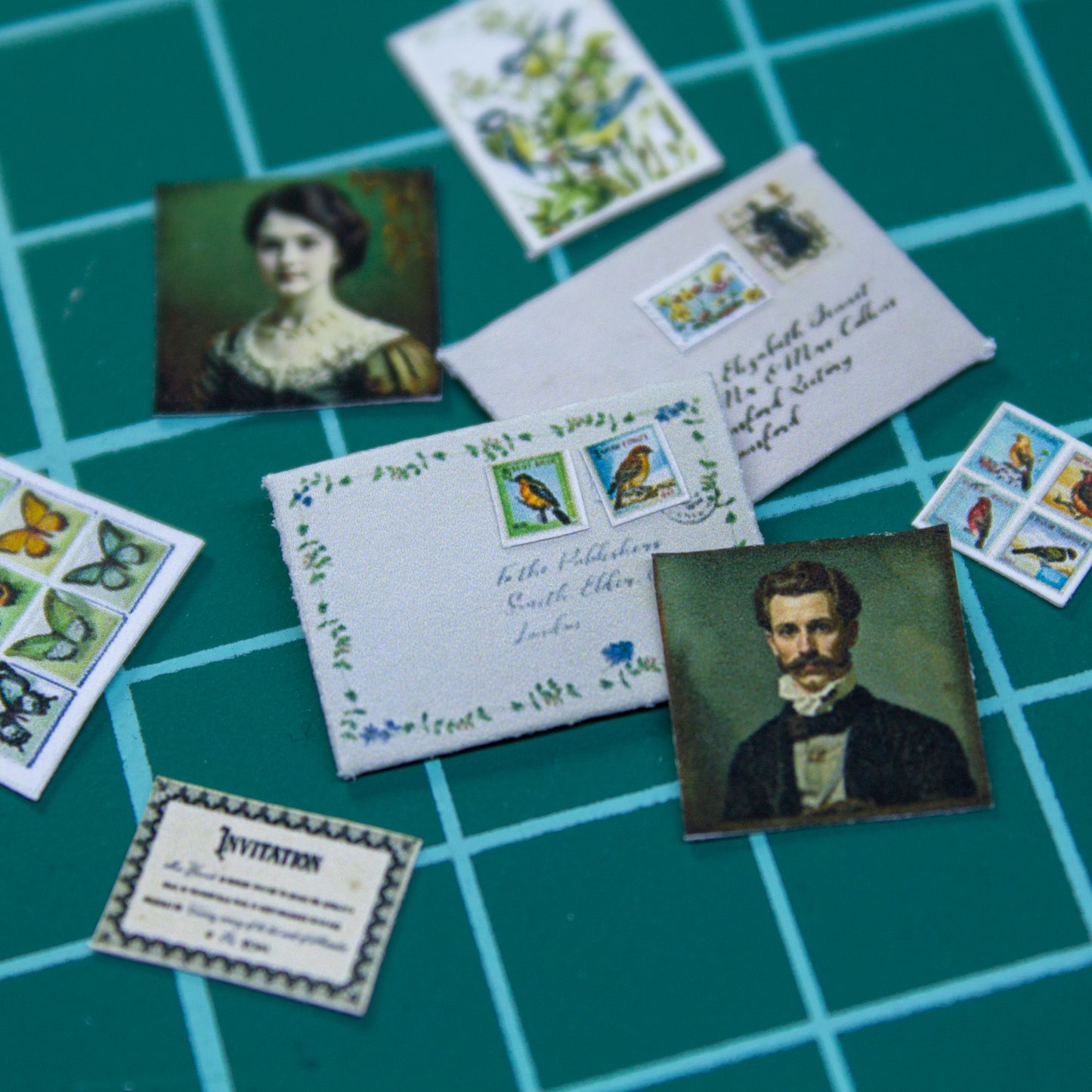 TEMPLATE 3 miniature books for dollhouse decoration part 1 | PDF