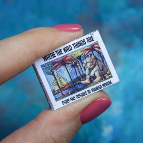 TEMPLATE Miniature book about wild things | PDF