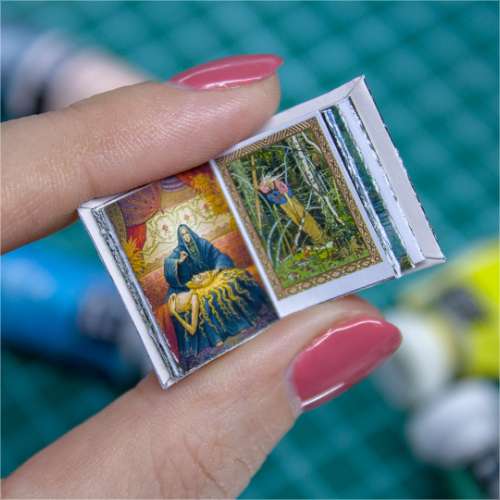 TEMPLATE Miniature book Witchcraft | PDF
