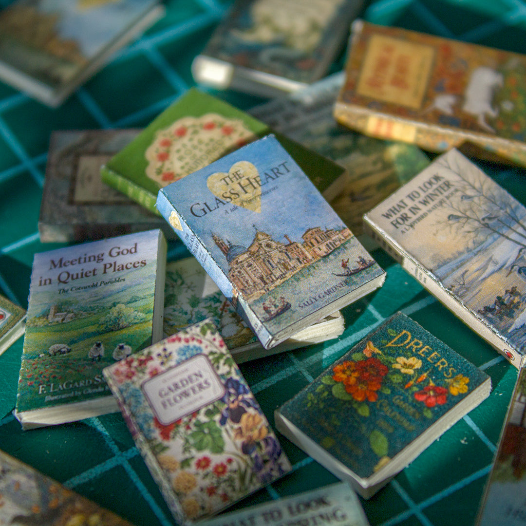 TEMPLATE 83pcs Miniature book covers on A4 sheet | PDF - Rina Vellichor