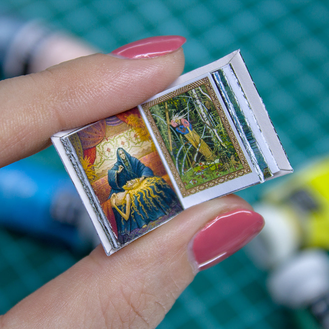 TEMPLATE Miniature book Witchcraft | PDF