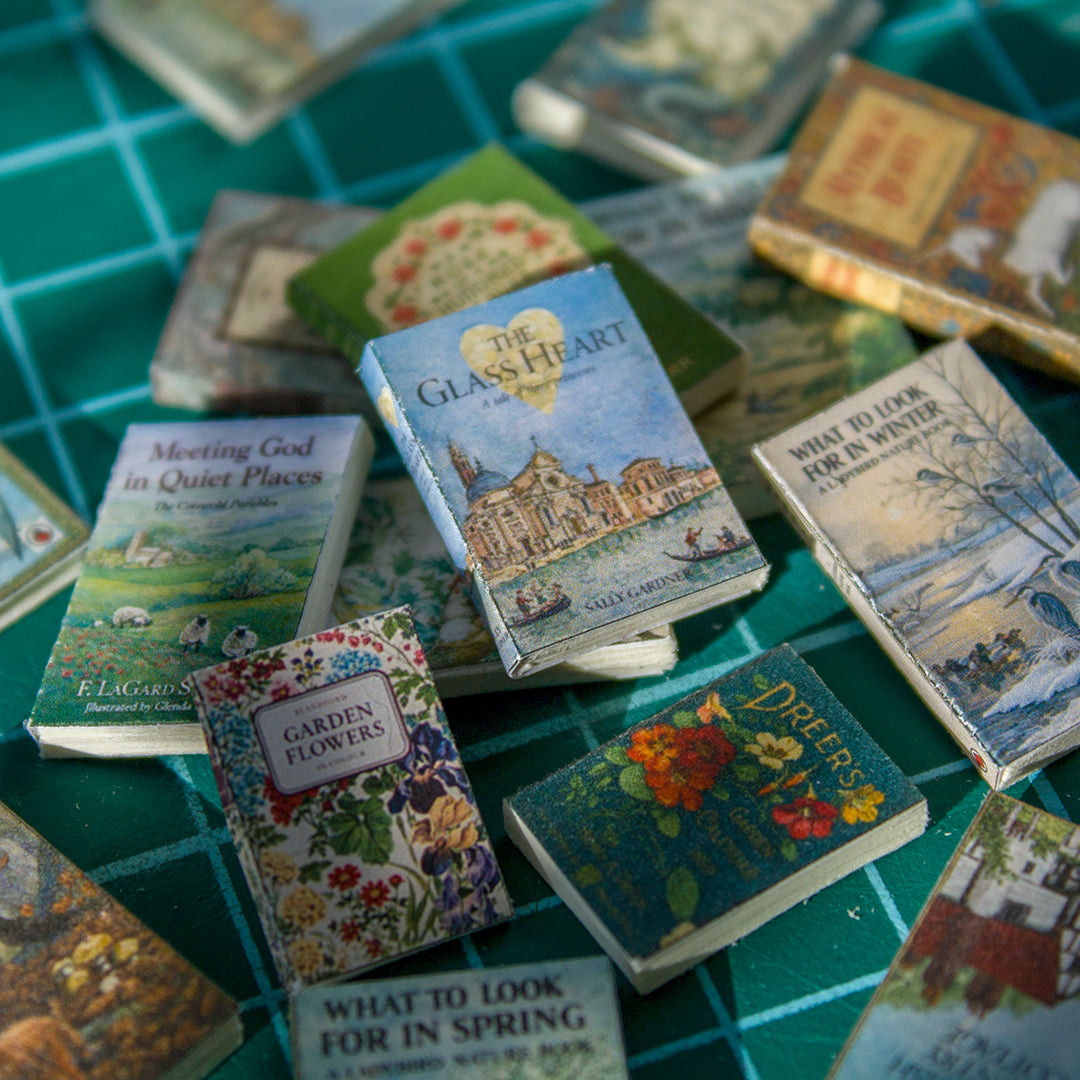 TEMPLATE 83pcs Miniature book covers on A4 sheet | PDF - Rina Vellichor