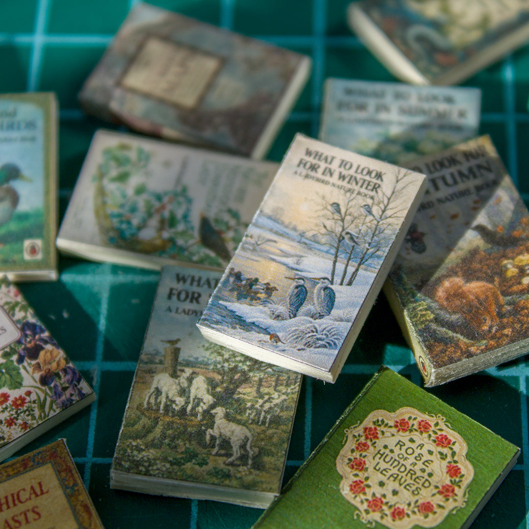 TEMPLATE 83pcs Miniature book covers on A4 sheet | PDF - Rina Vellichor