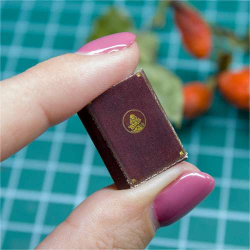 TEMPLATE Miniature book Alice's Adventures | PDF