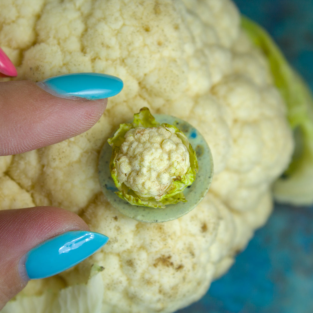 TUTORIAL Miniature cauliflower with polymer clay | PDF + video
