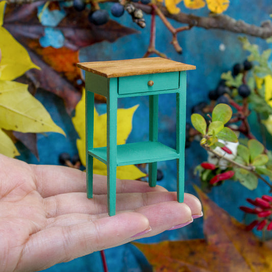 TEMPLATE Miniature bedside table inspired by IKEA Hemnes in 1:12 scale | PDF - Rina Vellichor