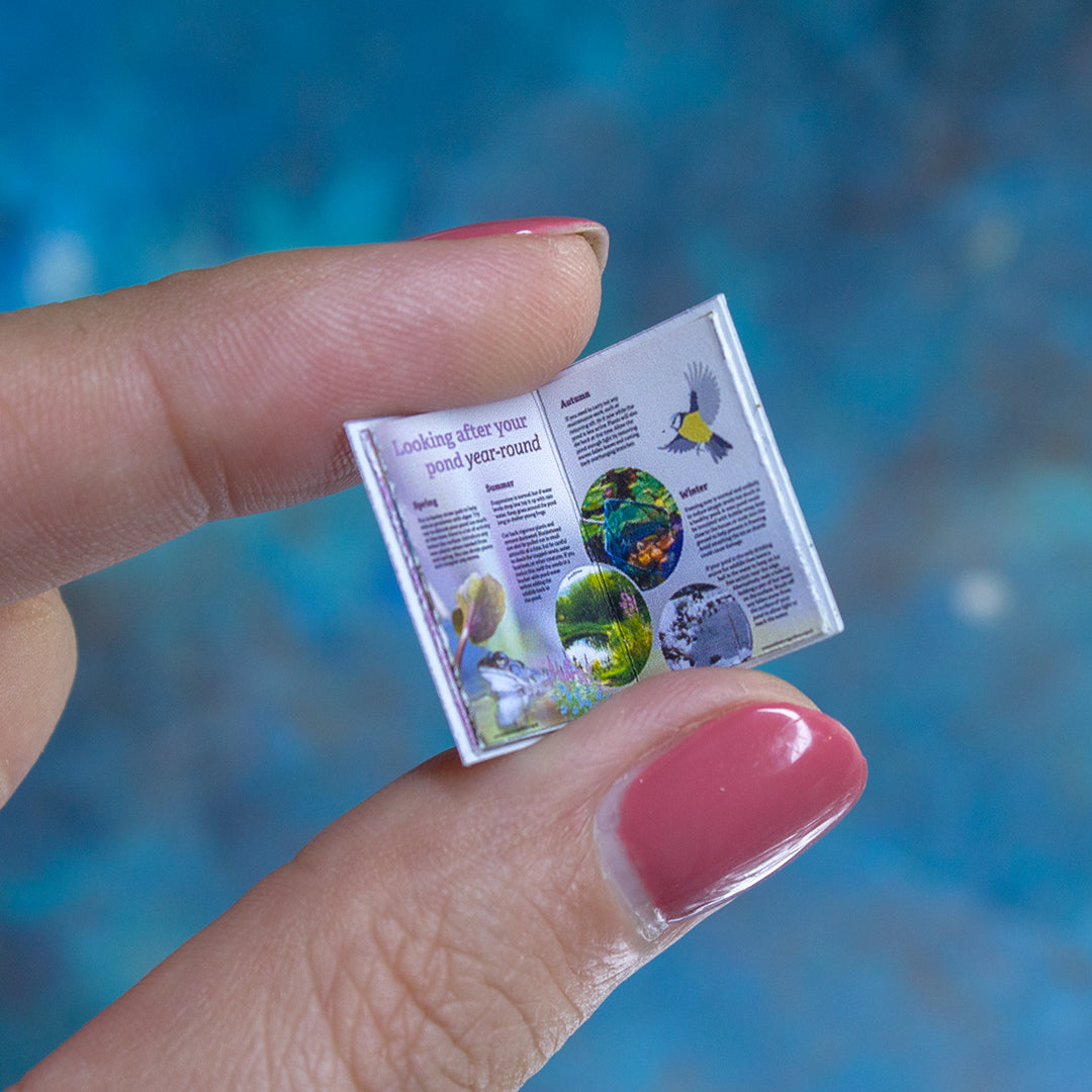 TEMPLATE 11pcs miniature gardening booklets on A4 | PDF