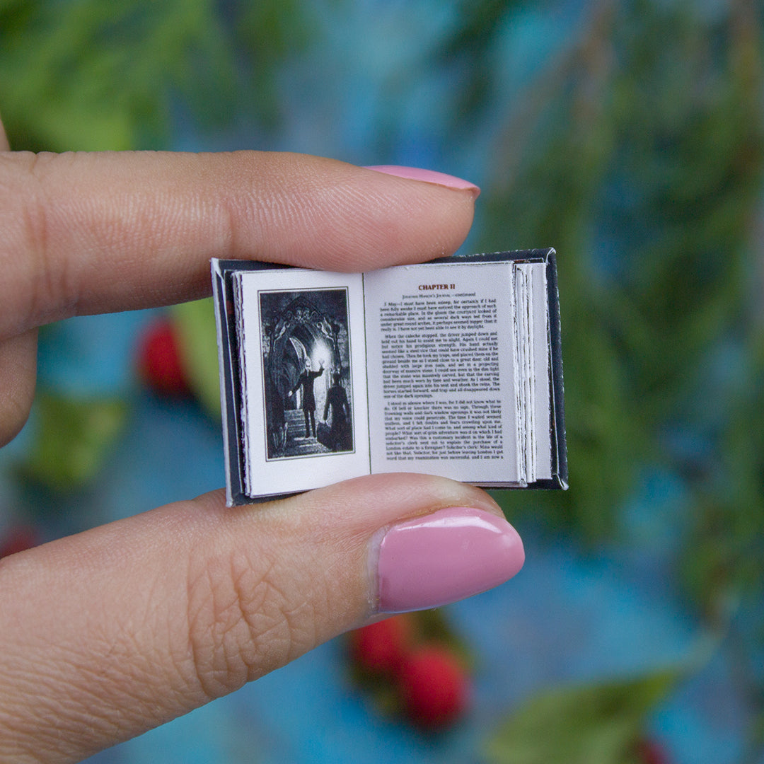 TEMPLATE Set of 4 miniature gothic books | PDF