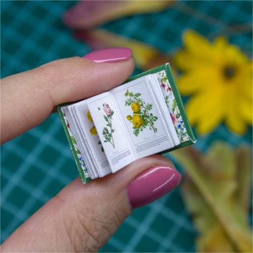TEMPLATE Miniature botanical art book | PDF