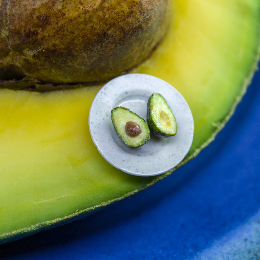 TUTORIAL Miniature avocado with polymer clay | PDF + video