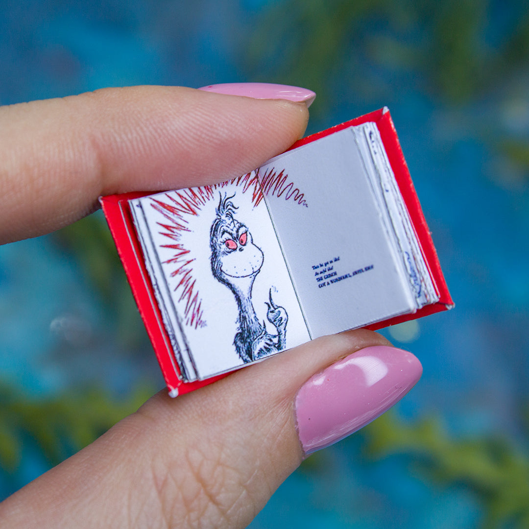 TEMPLATE Miniature book Grinch | PDF - Rina Vellichor