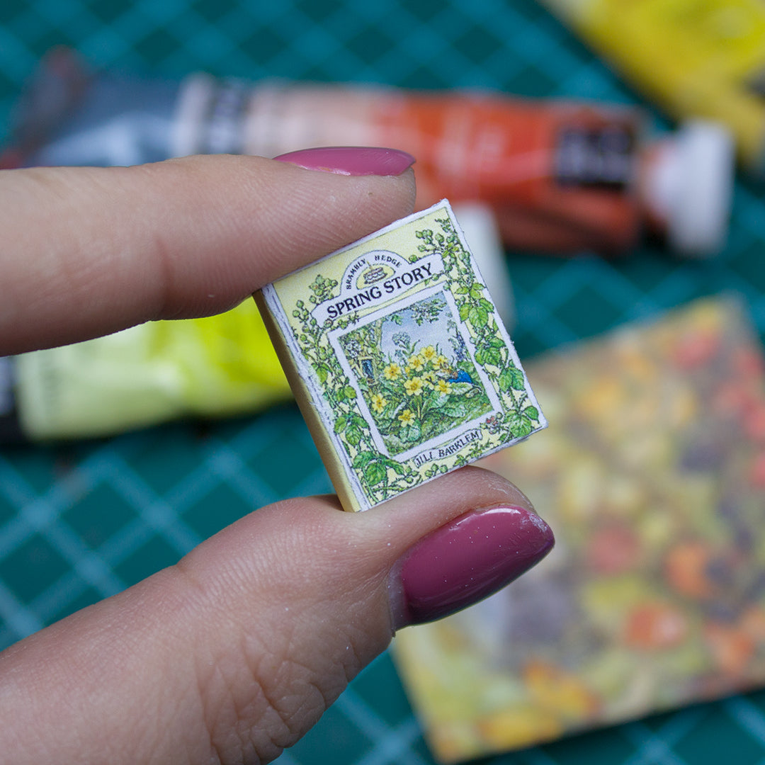TEMPLATE 4 Miniature Brаmbly Hedgе books on 1 page | PDF