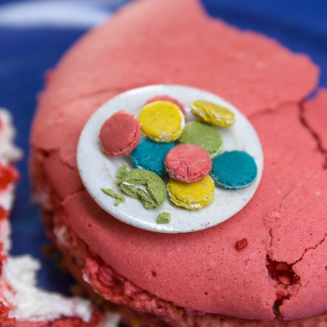 TUTORIAL Miniature macarons with polymer clay | PDF + video