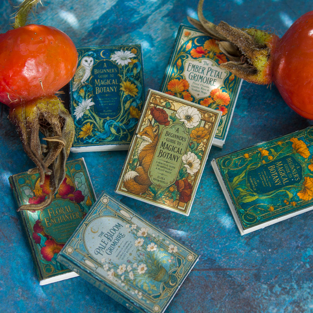 TEMPLATE 49pcs Miniature book covers on A4 sheet | PDF
