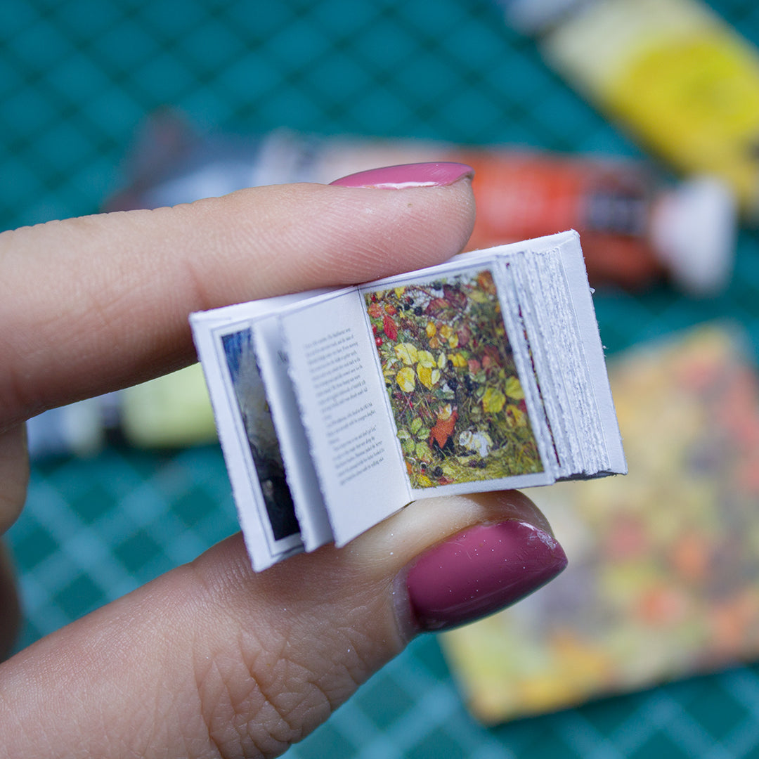 TEMPLATE 4 Miniature Brаmbly Hedgе books on 1 page | PDF